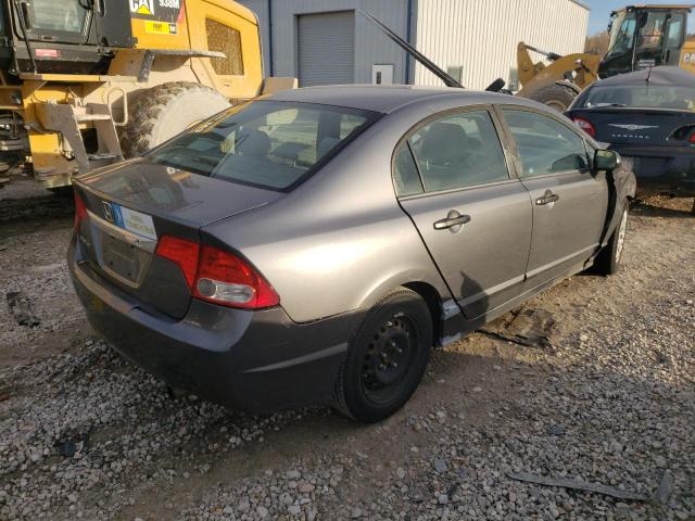 19XFA1F32AE010746 - 2010 HONDA CIVIC VP GRAY photo 4