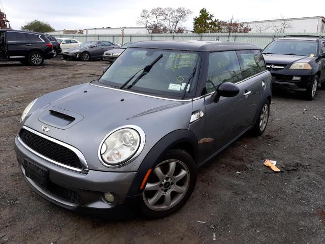 WMWMM3C59ATP93911 - 2010 MINI COOPER CLU GRAY photo 2