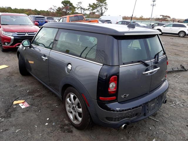 WMWMM3C59ATP93911 - 2010 MINI COOPER CLU GRAY photo 3