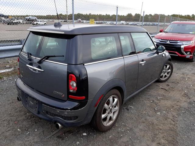 WMWMM3C59ATP93911 - 2010 MINI COOPER CLU GRAY photo 4