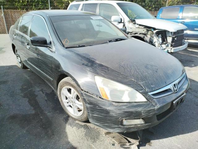 1HGCM56376A180419 - 2006 HONDA ACCORD SE BLACK photo 1