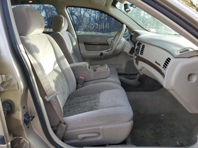 2G1WF52E149128959 - 2004 CHEVROLET IMPALA TAN photo 5