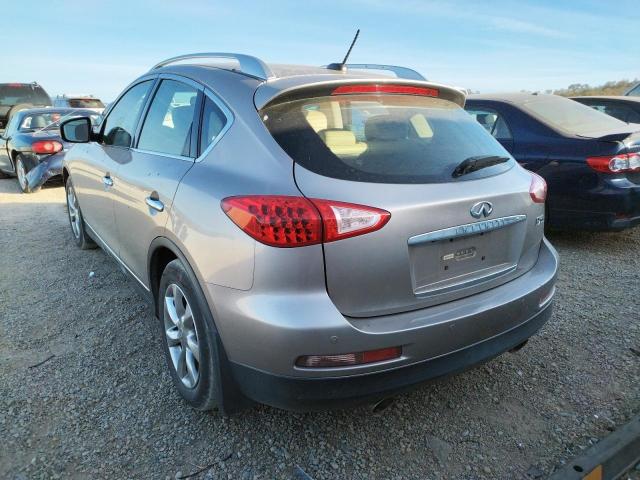 JNKAJ09F58M358884 - 2008 INFINITI EX35 BASE TAN photo 3