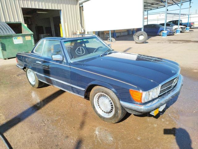 WDB1070421A007406 - 1984 MERCEDES-BENZ 280 SL BLACK photo 1