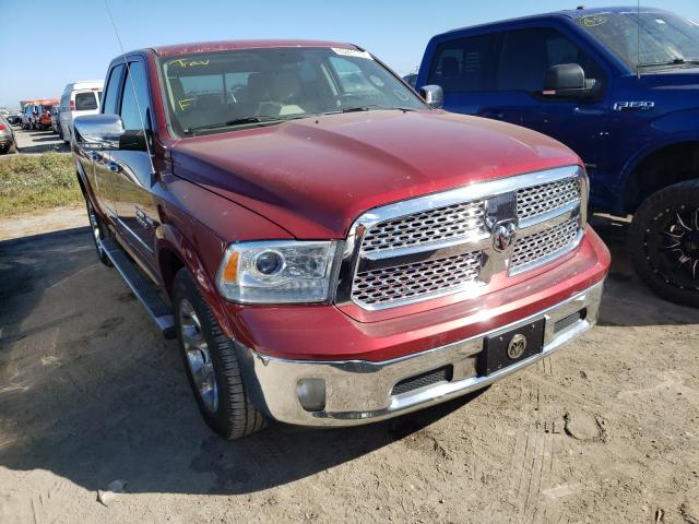 1C6RR6JT2ES306760 - 2014 RAM 1500 LARAM RED photo 1