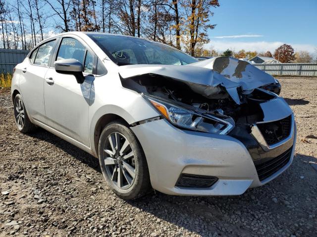 3N1CN8EV0ML881084 - 2021 NISSAN VERSA SV SILVER photo 1