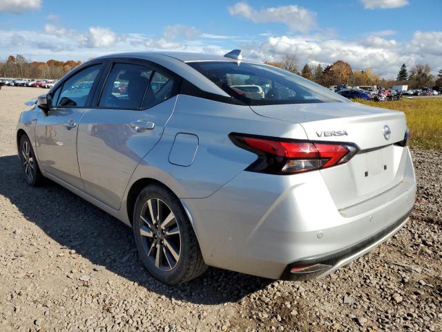 3N1CN8EV0ML881084 - 2021 NISSAN VERSA SV SILVER photo 3