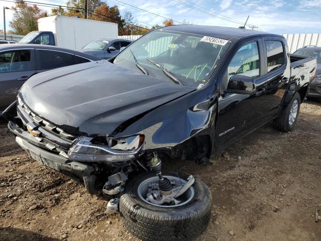 1GCGTCEN0N1264784 - 2022 CHEVROLET COLORADO L BLACK photo 9