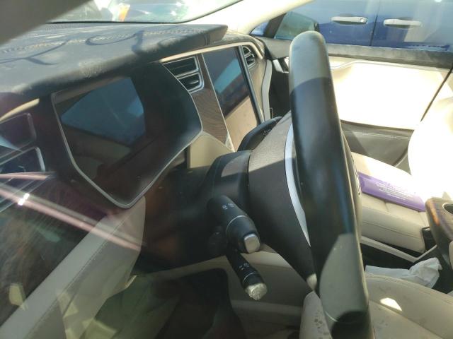 5YJSA1E23HF229100 - 2017 TESLA MODEL S Azul foto 8