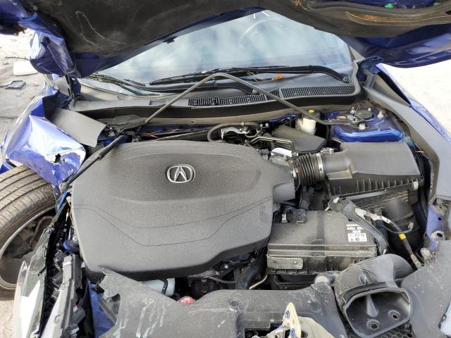 19UUB3F64JA001710 - 2018 ACURA TLX TECH+A BLUE photo 7