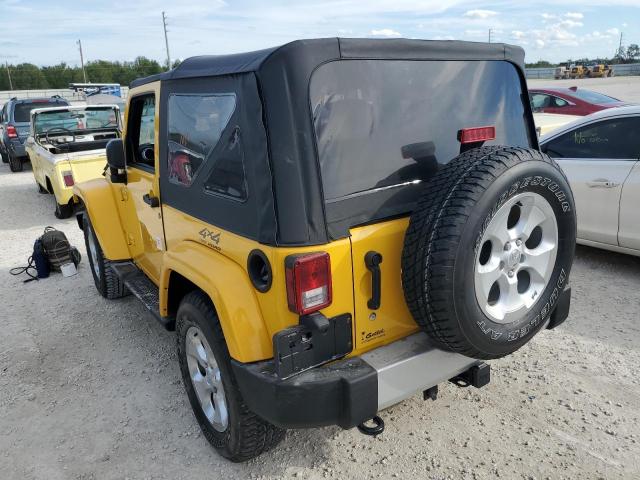 1C4AJWBG0FL562793 - 2015 JEEP WRANGLER S YELLOW photo 2