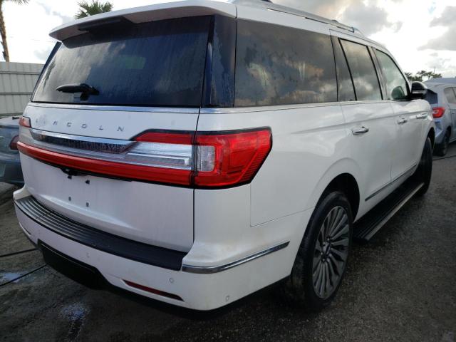 5LMJJ2LT7KEL08347 - 2019 LINCOLN NAVIGATOR 白色 照片 4