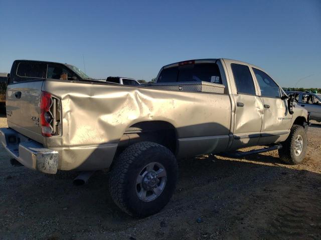 3D7KU28C34G263422 - 2004 DODGE RAM 2500 S BEIGE photo 4