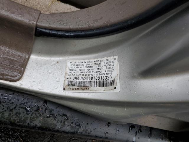 JH4UA2659TC018320 - 1996 ACURA 2.5TL SILVER photo 10