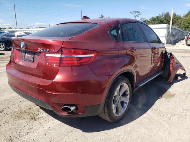 5UXFG2C52DL784354 - 2013 BMW X6 XDRIVE3 RED photo 4