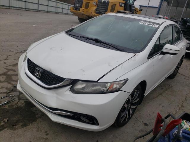 19XFB2F92EE069860 - 2014 HONDA CIVIC EXL 白色 照片 2