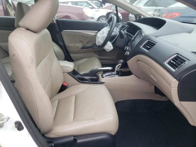 19XFB2F92EE069860 - 2014 HONDA CIVIC EXL 白色 照片 5