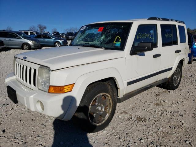 1J8HG48K06C208987 - 2006 JEEP COMMANDER 白色 照片 2