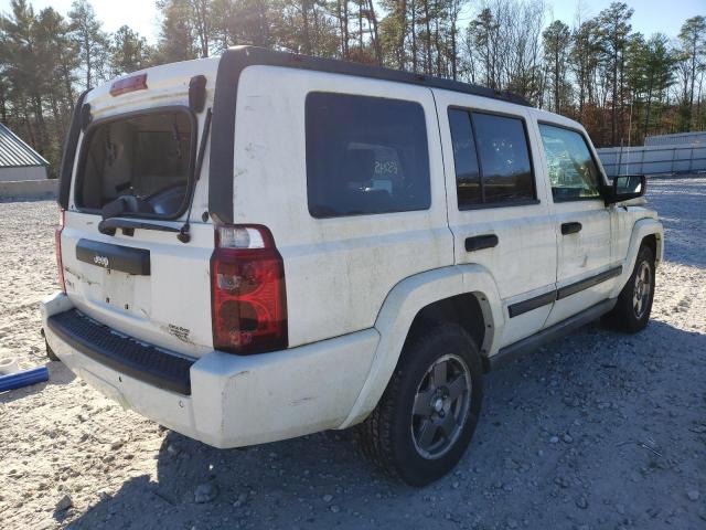 1J8HG48K06C208987 - 2006 JEEP COMMANDER 白色 照片 4