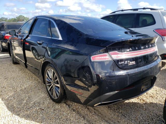 3LN6L5A9XJR608536 - 2018 LINCOLN MKZ PREMIE BLACK photo 3