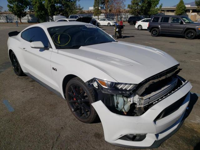 1FA6P8CF8G5252912 - 2016 FORD MUSTANG GT WHITE photo 1