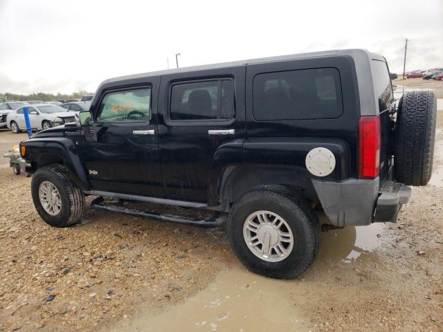 5GTEN13E788201078 - 2008 HUMMER H3 BLACK photo 2
