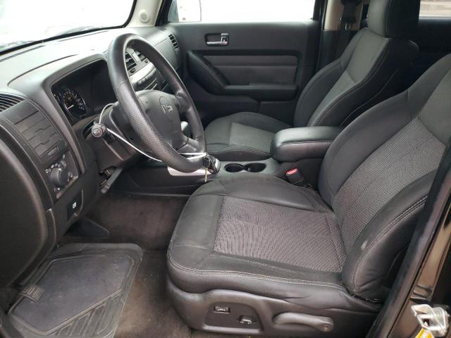 5GTEN13E788201078 - 2008 HUMMER H3 BLACK photo 7