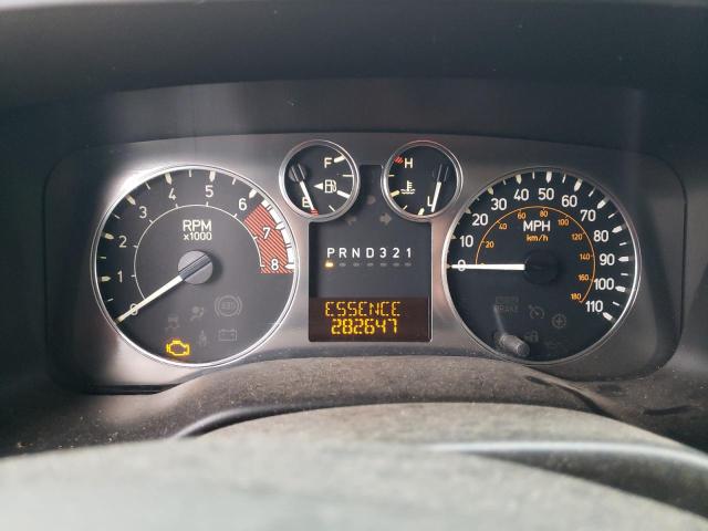 5GTEN13E788201078 - 2008 HUMMER H3 BLACK photo 9