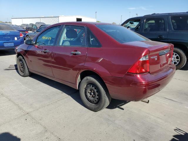 1FAHP34N07W117502 - 2007 FORD FOCUS ZX4 BURGUNDY photo 3