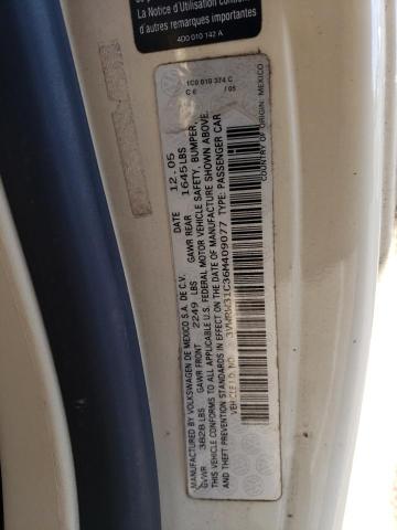 3VWRW31C36M409077 - 2006 VOLKSWAGEN NEW BEETLE 奶油色 照片 10