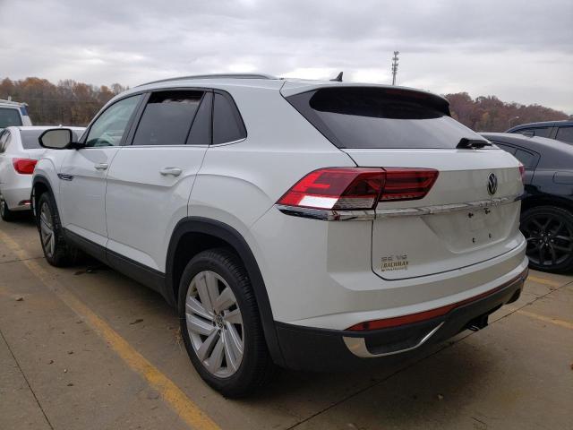 1V21E2CA7LC227001 - 2020 VOLKSWAGEN ATLAS CROS Белый фото 3
