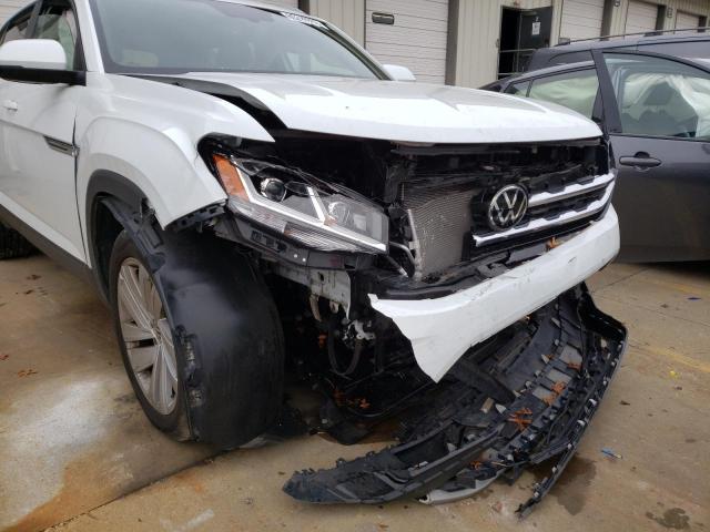 1V21E2CA7LC227001 - 2020 VOLKSWAGEN ATLAS CROS Белый фото 9