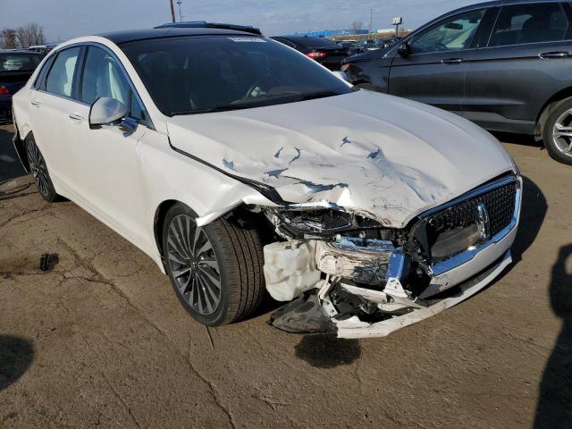 3LN6L5HC2JR604059 - 2018 LINCOLN MKZ BLACK WHITE photo 1