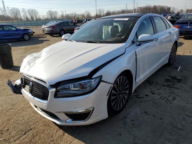 3LN6L5HC2JR604059 - 2018 LINCOLN MKZ BLACK WHITE photo 2