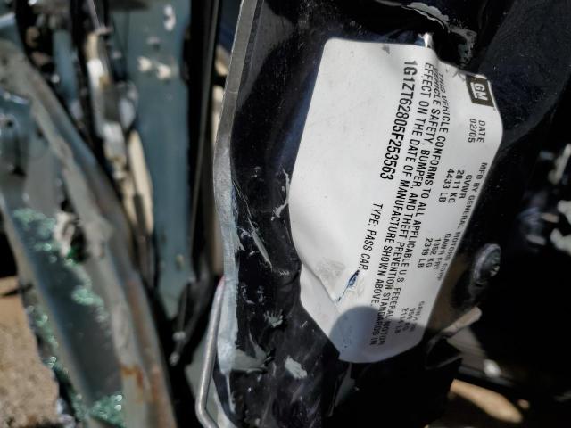 1G1ZT62805F253563 - 2005 CHEVROLET MALIBU MAX 蓝色 照片 10