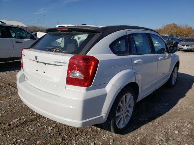 1B3CB5HA5BD229496 - 2011 DODGE CALIBER HE WHITE photo 4