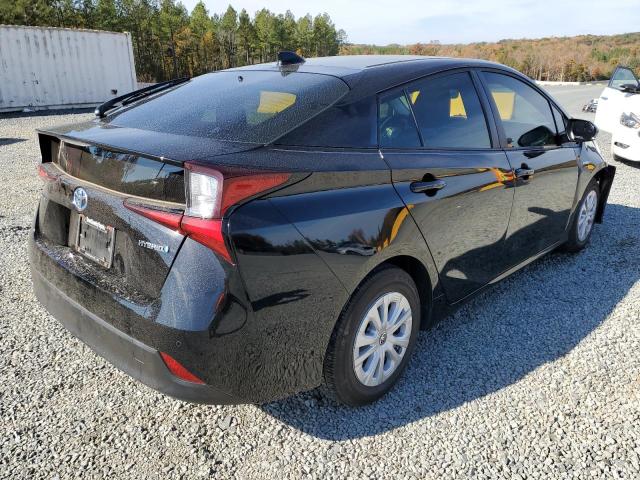 JTDKAMFU1M3152221 - 2021 TOYOTA PRIUS SPEC BLACK photo 4