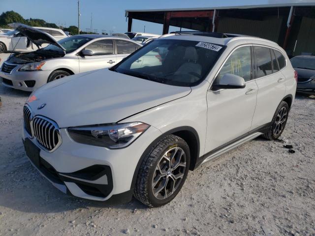 WBXJG9C00M5S99095 - 2021 BMW X1 XDRIVE2 WHITE photo 1