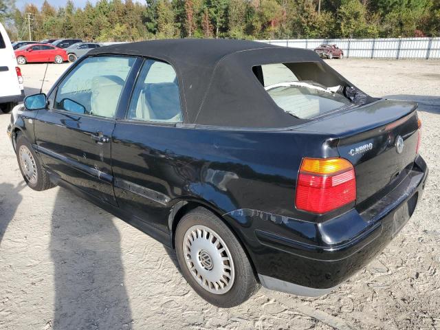 3VWCC21V62M800793 - 2002 VOLKSWAGEN CABRIO BLACK photo 3