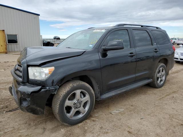 5TDBW5G16CS068453 - 2012 TOYOTA SEQUOIA BLACK photo 2