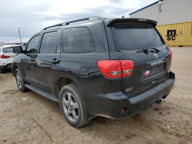 5TDBW5G16CS068453 - 2012 TOYOTA SEQUOIA BLACK photo 3