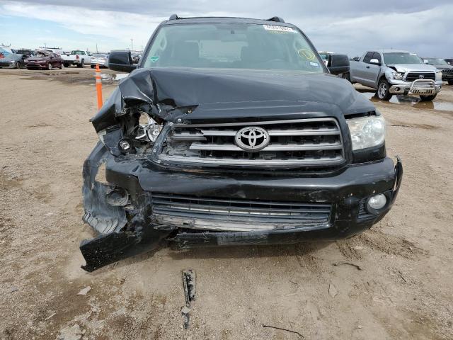 5TDBW5G16CS068453 - 2012 TOYOTA SEQUOIA BLACK photo 9