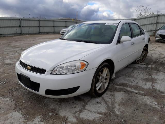 2G1WC5E35C1263863 - 2012 CHEVROLET IMPALA LTZ WHITE photo 2