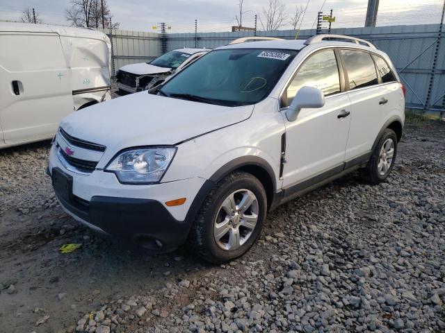 3GNAL2EK7ES516543 - 2014 CHEVROLET CAPTIVA LS WHITE photo 2