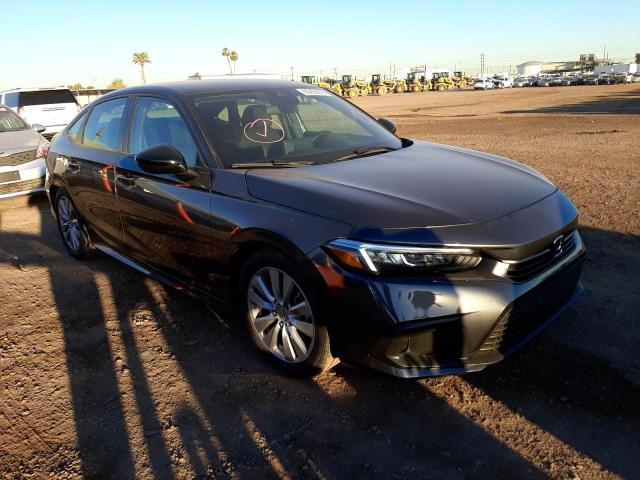 2HGFE2F53NH551117 - 2022 HONDA CIVIC SPOR CHARCOAL photo 1