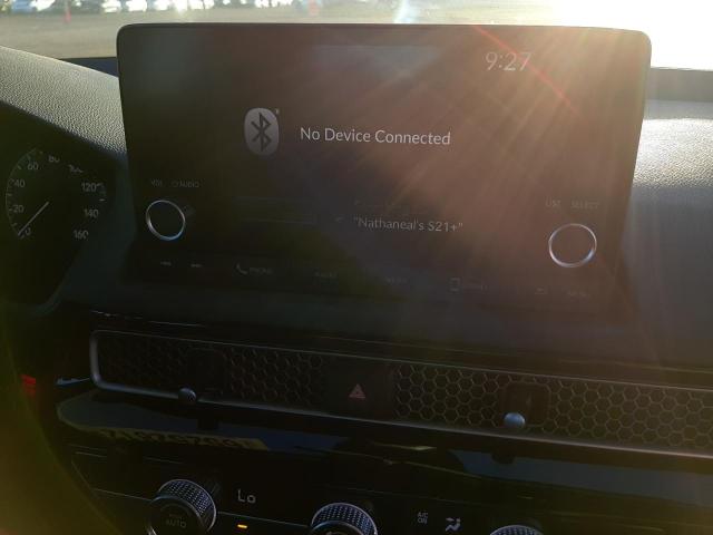 2HGFE2F53NH551117 - 2022 HONDA CIVIC SPOR CHARCOAL photo 9