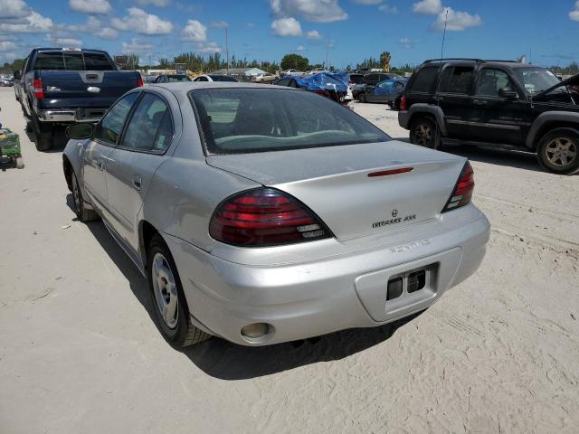 1G2NE52F84C200221 - 2004 PONTIAC GRAND AM S SILVER photo 3