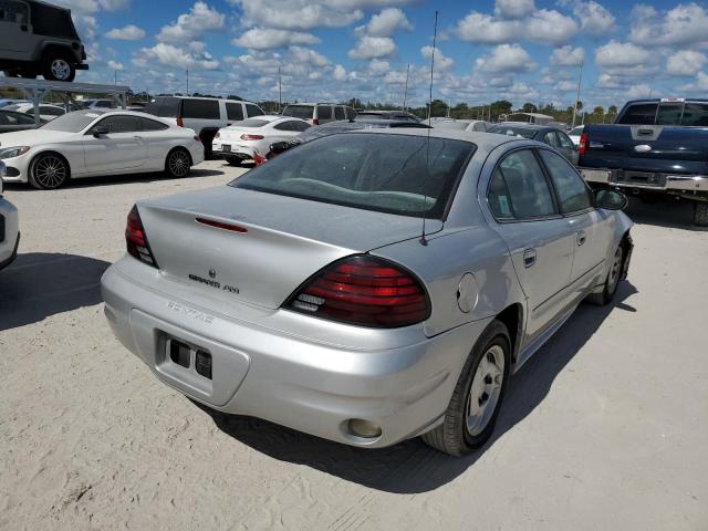 1G2NE52F84C200221 - 2004 PONTIAC GRAND AM S SILVER photo 4