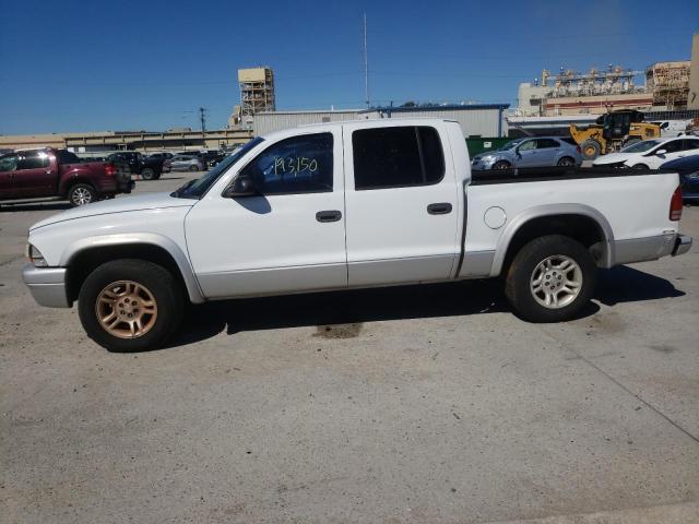 1D7HL48N23S351847 - 2003 DODGE DAKOTA QUA WHITE photo 9