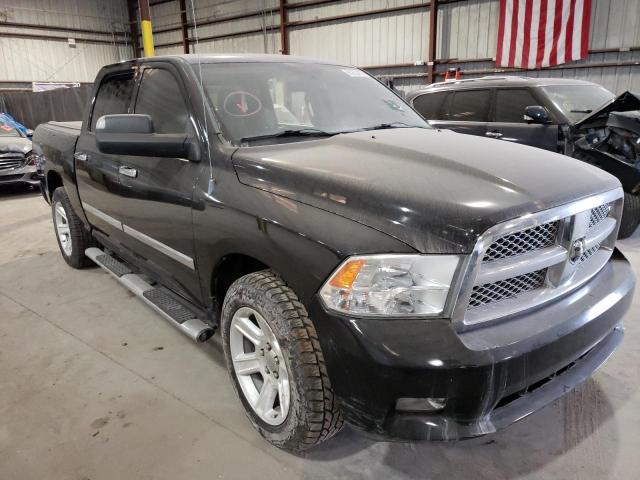 1C6RD7PTXCS348294 - 2012 DODGE RAM 1500 L BLACK photo 4